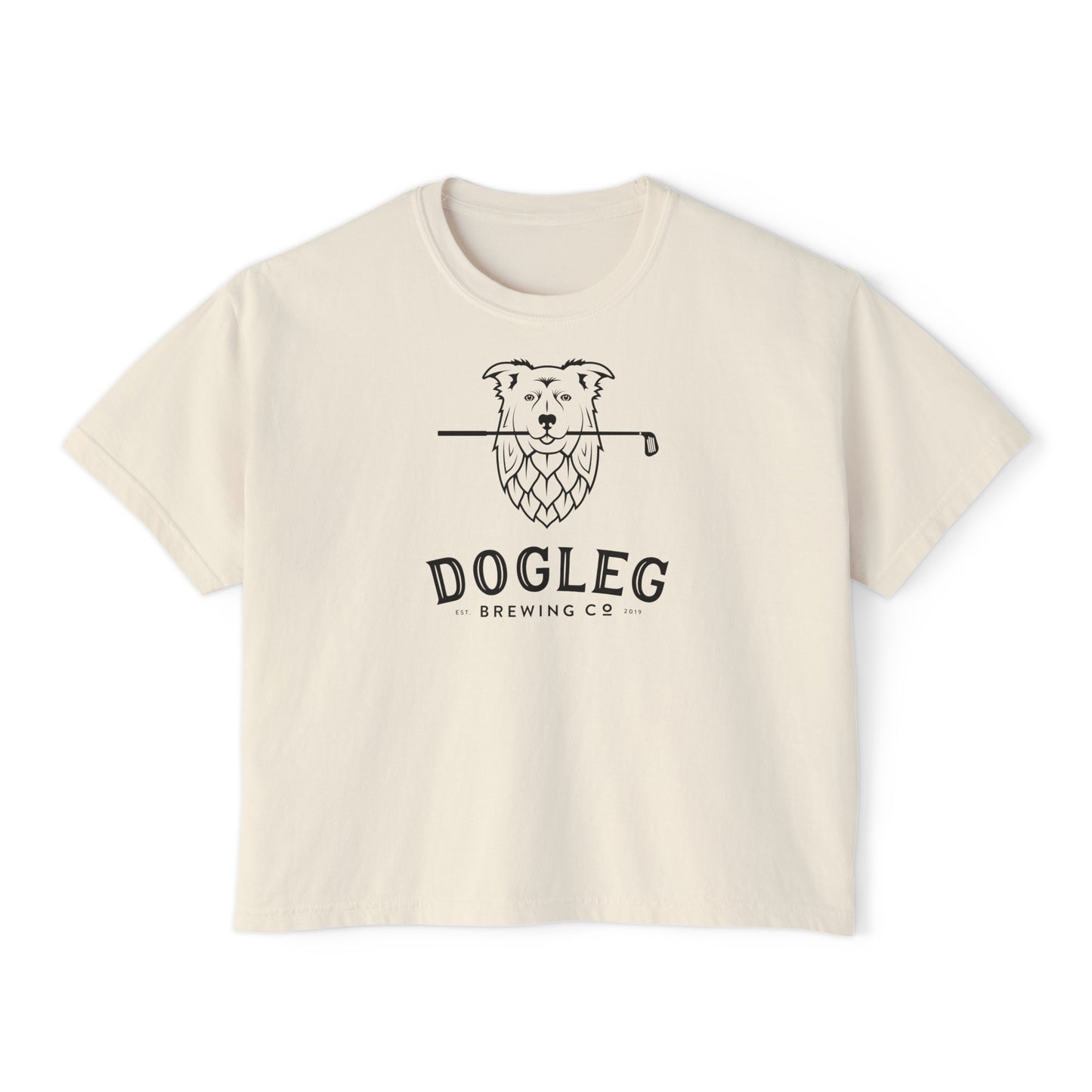 Women's Crop Logo Tee