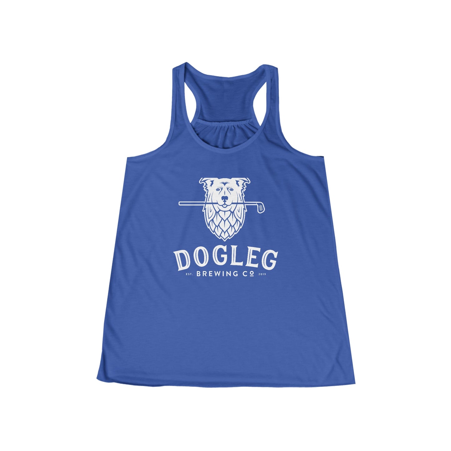 Dogleg Brewing Co Flowy Racerback Tank