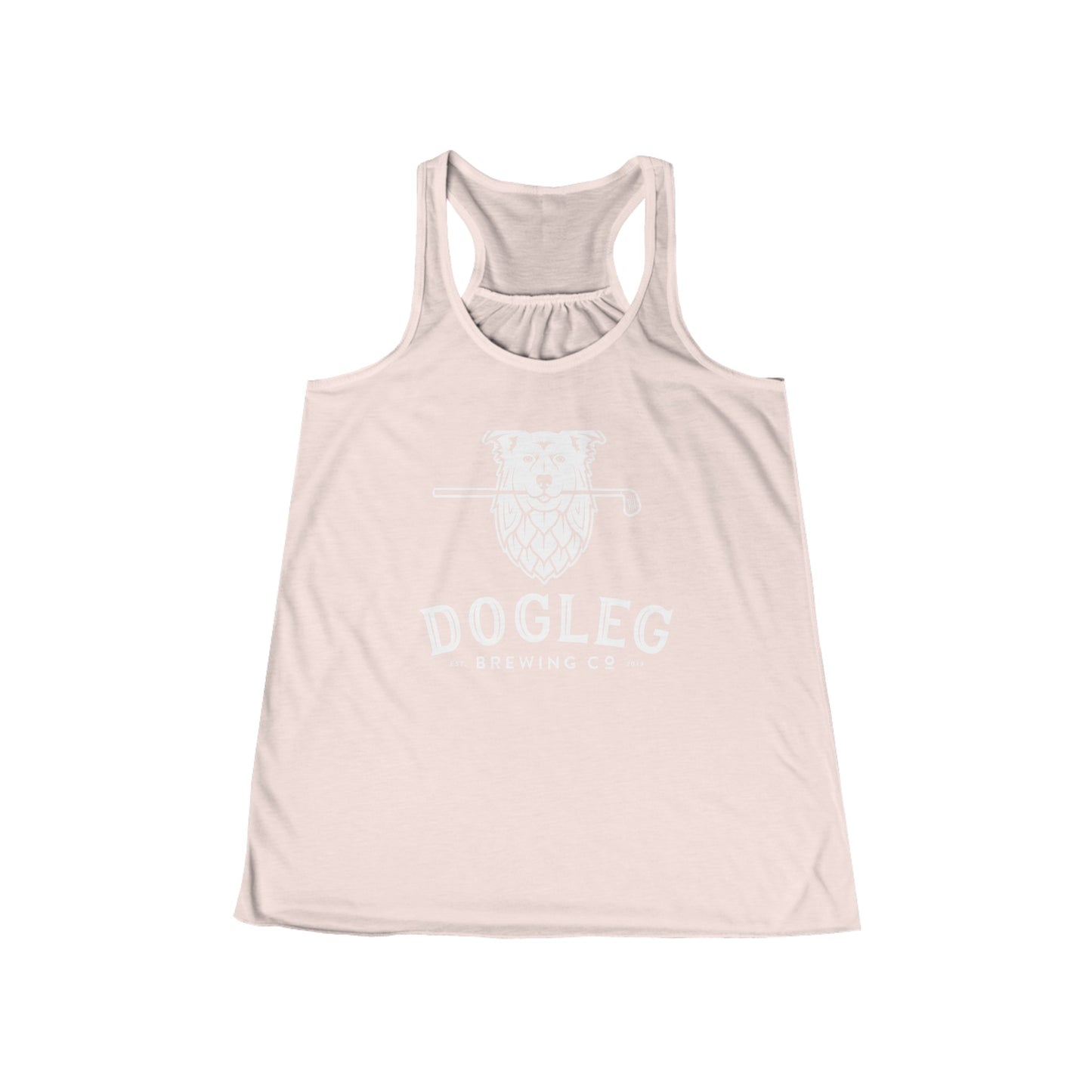 Dogleg Brewing Co Flowy Racerback Tank