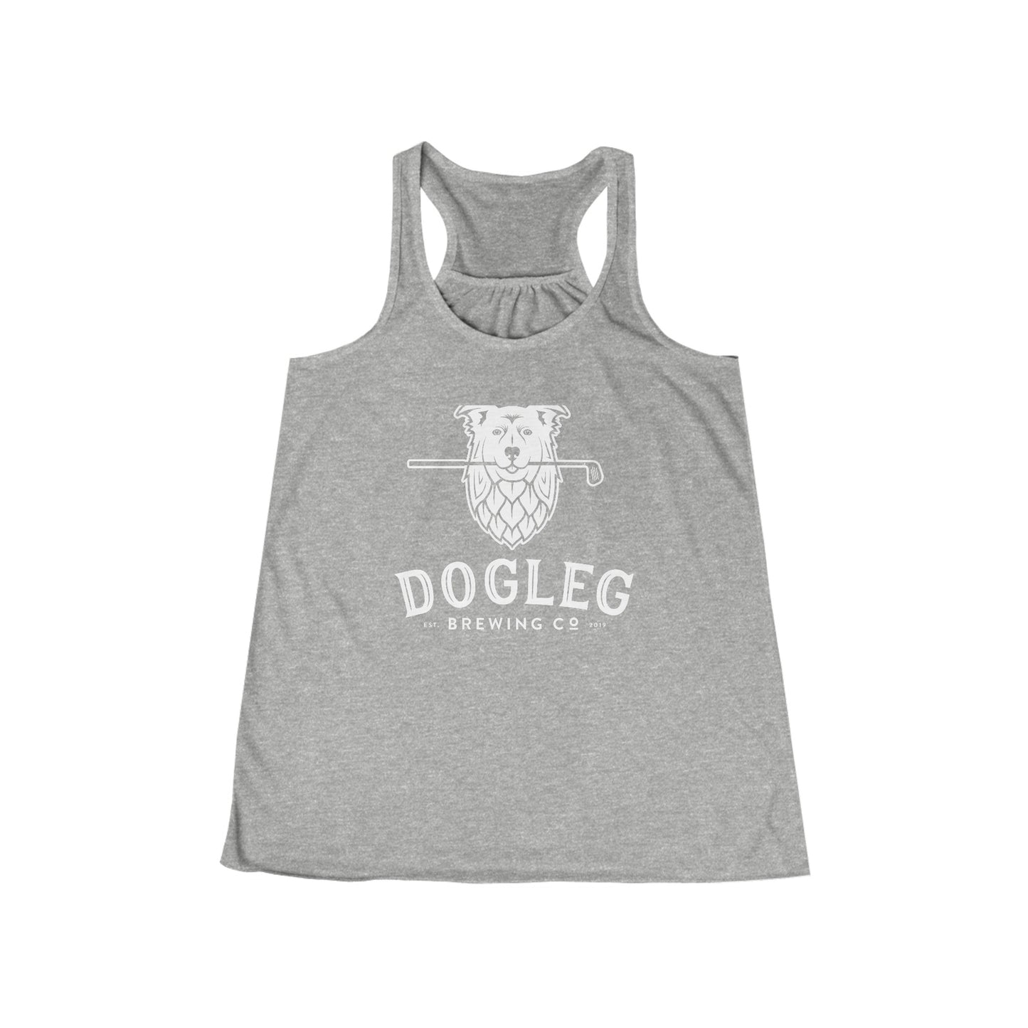 Dogleg Brewing Co Flowy Racerback Tank