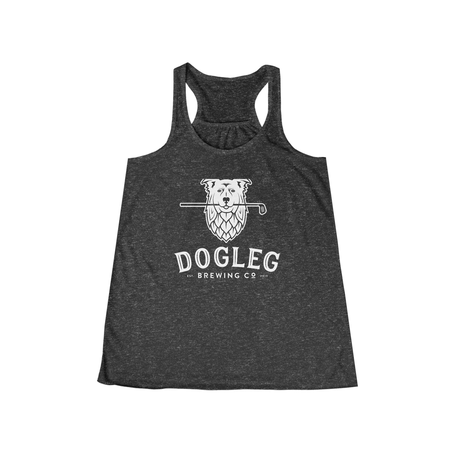 Dogleg Brewing Co Flowy Racerback Tank