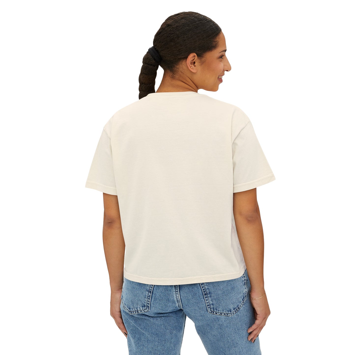 Women's Crop Logo Tee