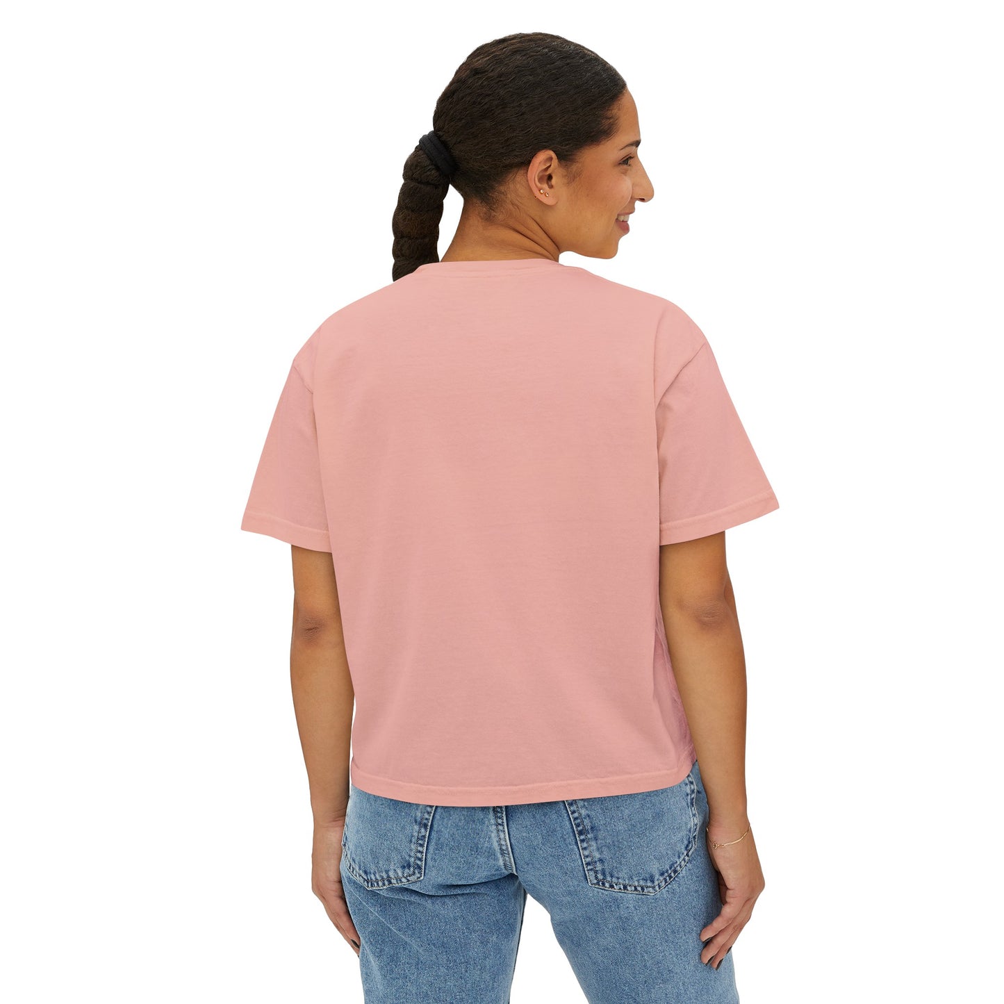 Women's Crop Logo Tee