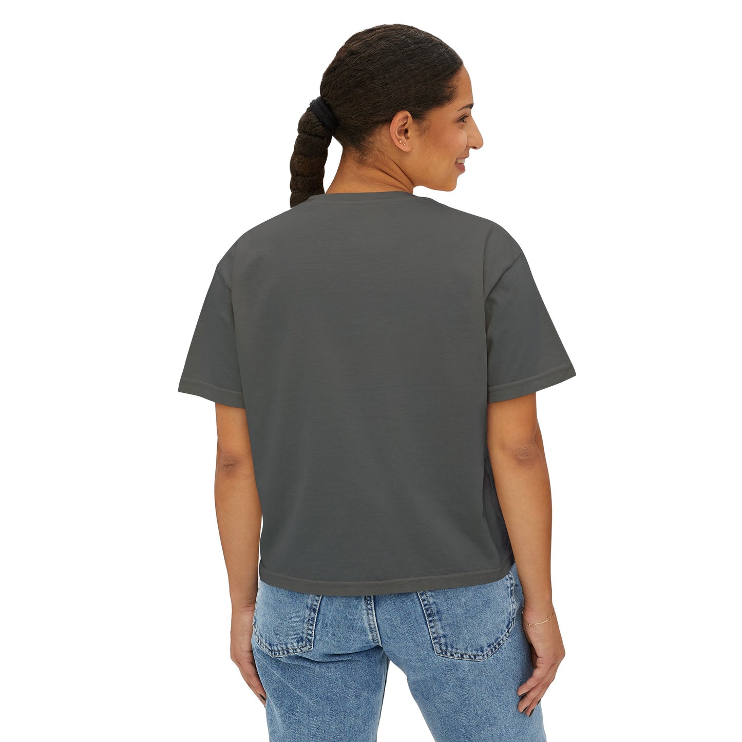 Women's Crop Logo Tee