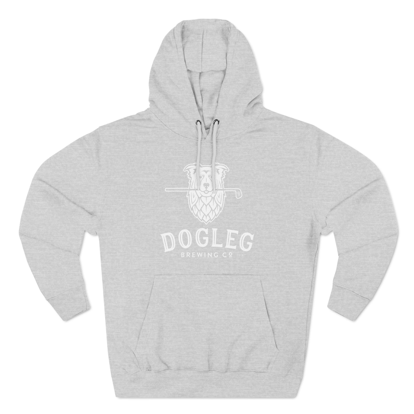 Dogleg Classic Three-Panel Fleece Hoodie