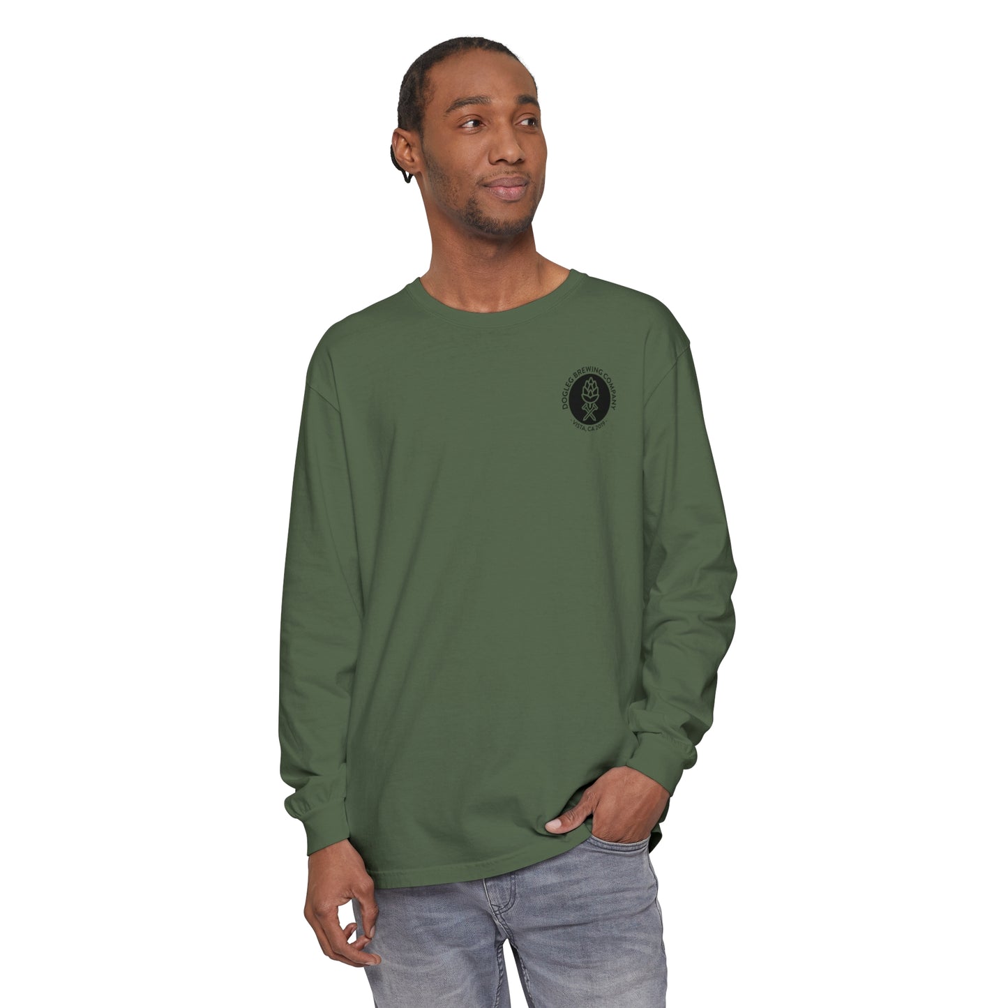 Dogleg Hoptee Logo Long Sleeve