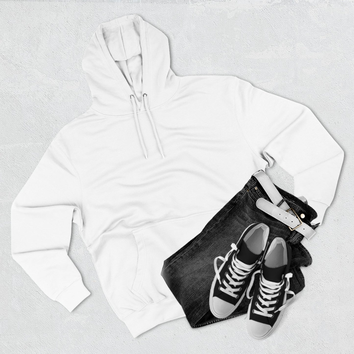 Dogleg Classic Three-Panel Fleece Hoodie