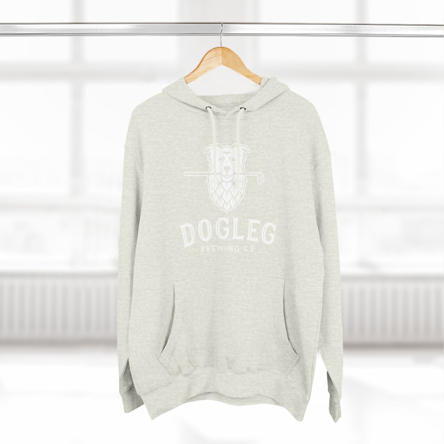 Dogleg Classic Three-Panel Fleece Hoodie