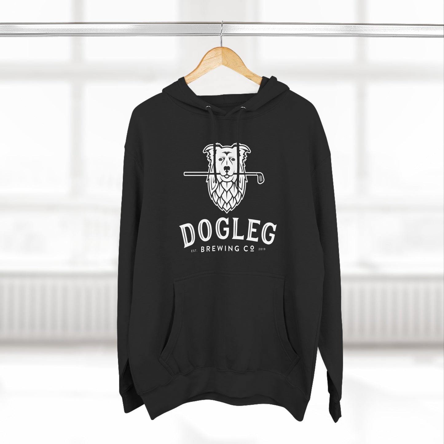 Dogleg Classic Three-Panel Fleece Hoodie
