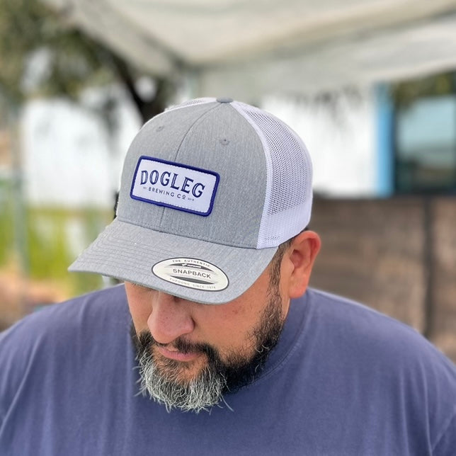 Dogleg Patch Grey Trucker Hat